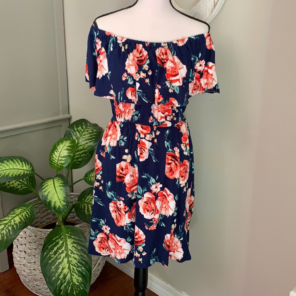 Misia off the shoulder floral dress